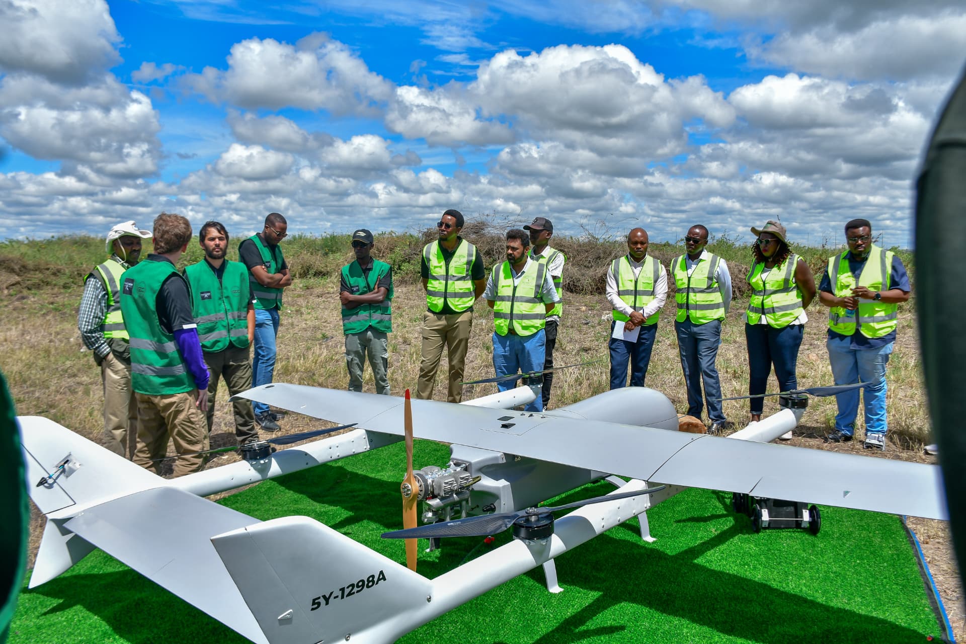 Konza Airstrip VTOL Flight Demonstration